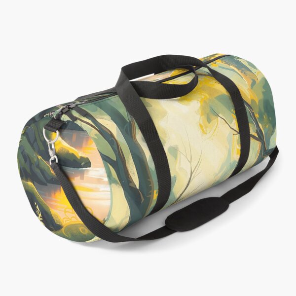Item preview, Sunlit Tranquility Through Verdant Paths designed and sold by PanoramaPrints.