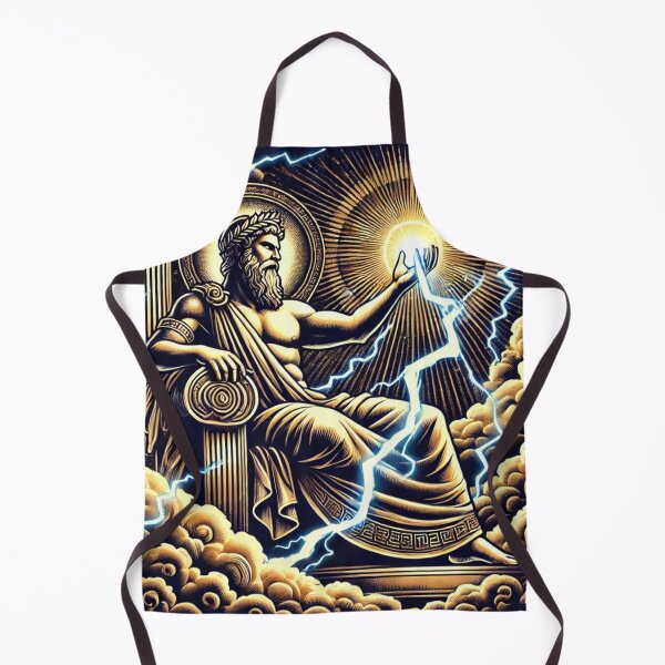 Item preview, Zeus Unleashing the Lightning designed and sold by Adellisa.