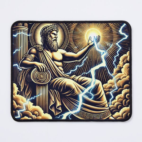 Item preview, Zeus Unleashing the Lightning designed and sold by Adellisa.