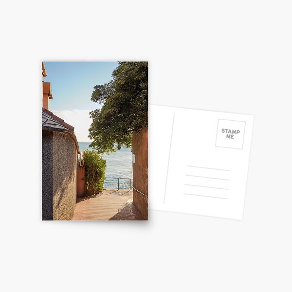Item preview, Alley to the Ligurian Sea designed and sold by Luce e Paesaggi Fotografia.