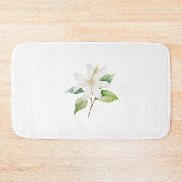 Item preview, Watercolor lemon flower cutout white twig floral designed and sold by EmeraldeaArt.