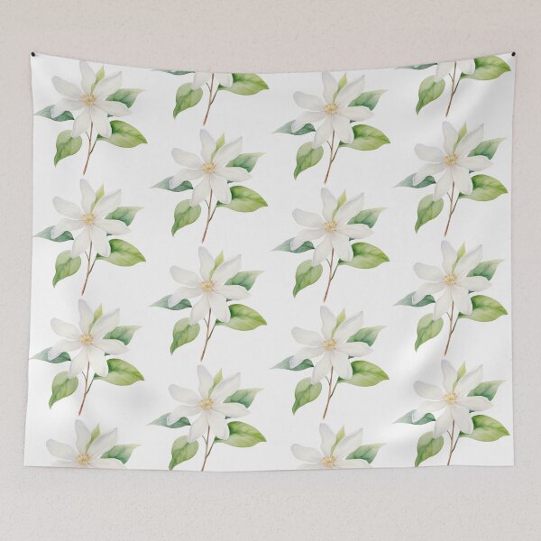 Item preview, Watercolor lemon flower cutout white twig floral designed and sold by EmeraldeaArt.