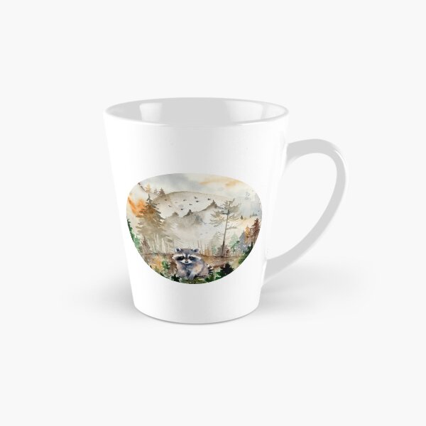Item preview, Forest Animals, Cute Animal Nature Aesthetic, Raccoon  designed and sold by Cuteanimalgifts.