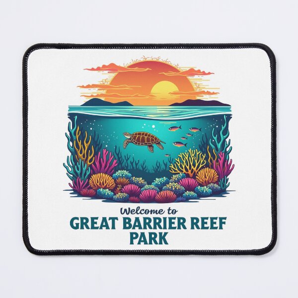 Item preview, Welcome to Great Barrier Reef National Australian Park designed and sold by Blok45.