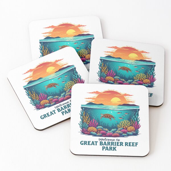 Item preview, Welcome to Great Barrier Reef National Australian Park designed and sold by Blok45.