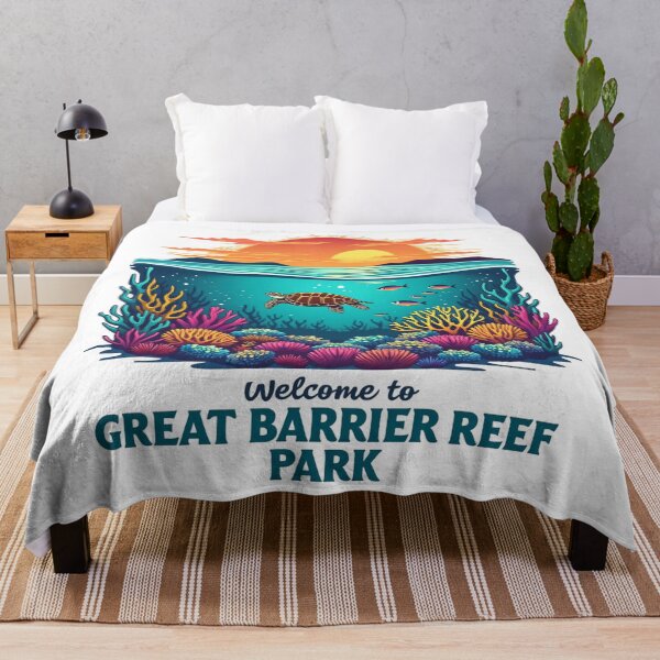 Item preview, Welcome to Great Barrier Reef National Australian Park designed and sold by Blok45.
