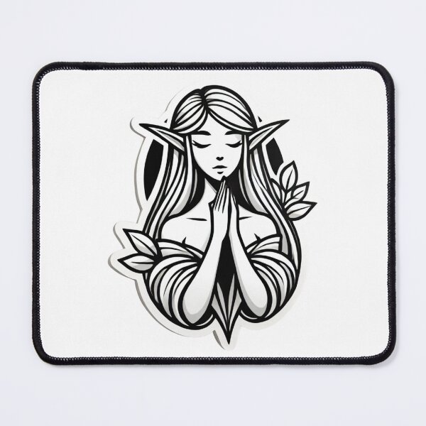 Item preview, elf prayer designed and sold by zion_prod.
