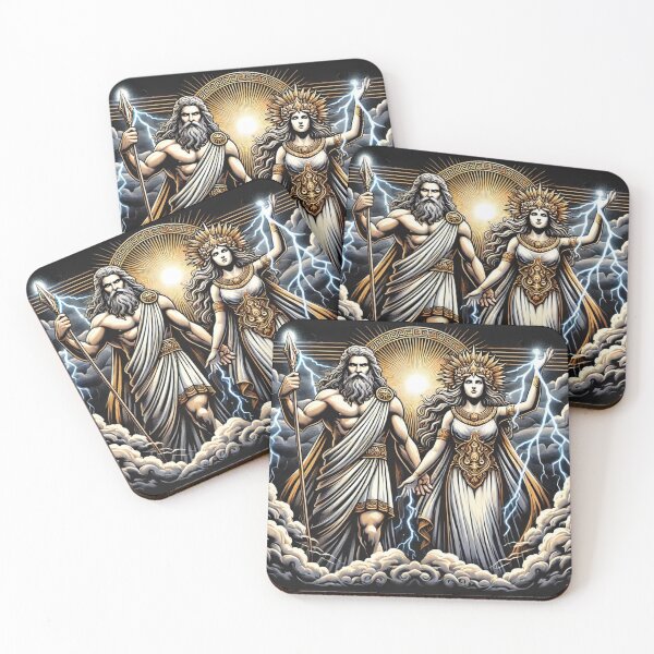 Item preview, Zeus and Hera: King and Queen of Olympus designed and sold by Adellisa.