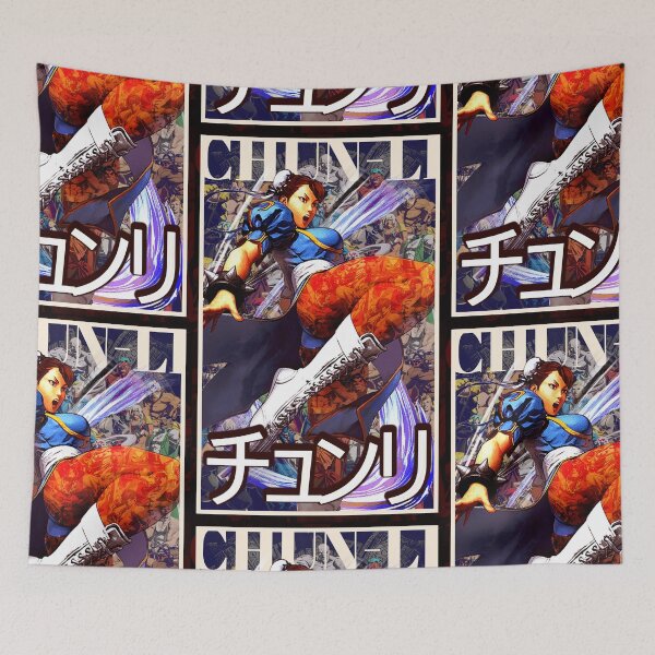 Item preview, Chun-Li Arcade Retro Street Fighter Gaming Art designed and sold by Back2Collage.