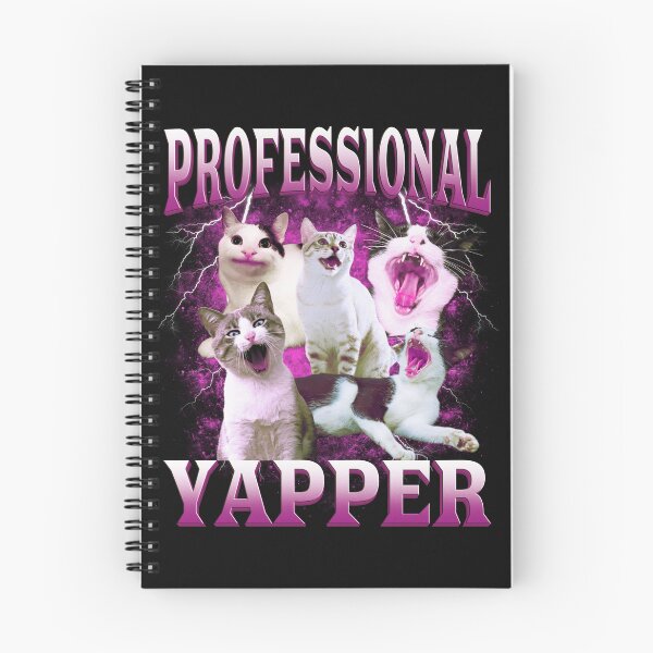 Item preview, Professional Yapper Cat Meme designed and sold by bmcreationsCo.