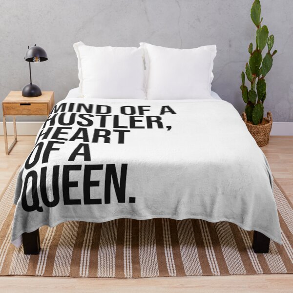 Item preview, Mind Of A Hustler Heart Of A Queen Quote designed and sold by Paigaam.