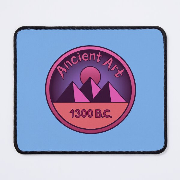 Item preview, Ancient Art 1300 B.C. Pyramids (purple) designed and sold by Virtual Pathfinder.