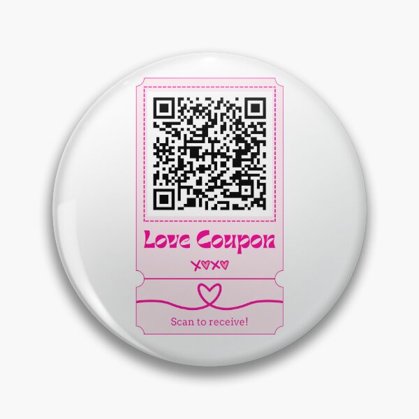 Item preview, QR Code Love Coupon - Every scan = 1 kiss. You owe me now designed and sold by ZerotwoStudio.