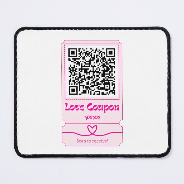 Item preview, QR Code Love Coupon - Every scan = 1 kiss. You owe me now designed and sold by ZerotwoStudio.