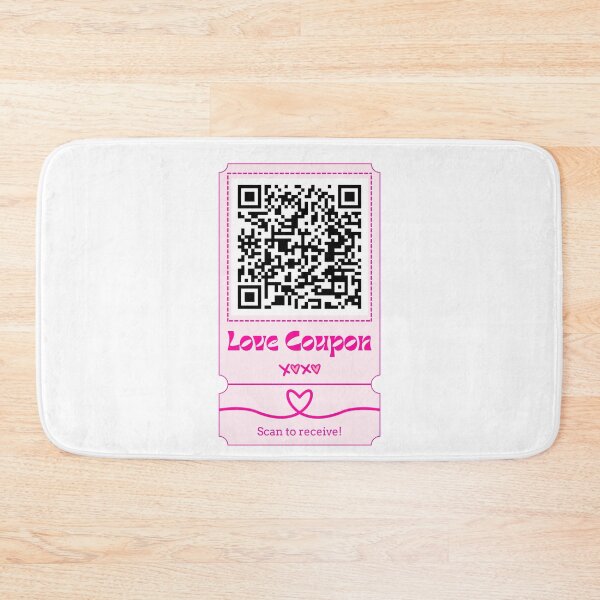 Item preview, QR Code Love Coupon - Every scan = 1 kiss. You owe me now designed and sold by ZerotwoStudio.