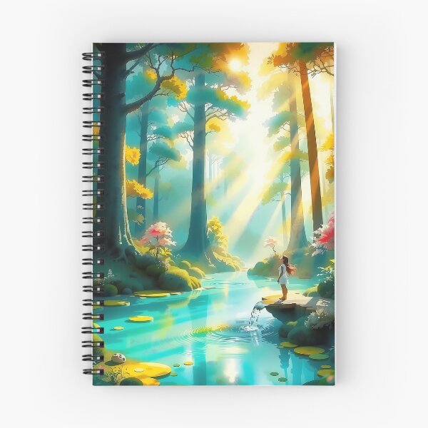 Item preview, Luminous Dusk in Enchanted Woods Icon designed and sold by PanoramaPrints.