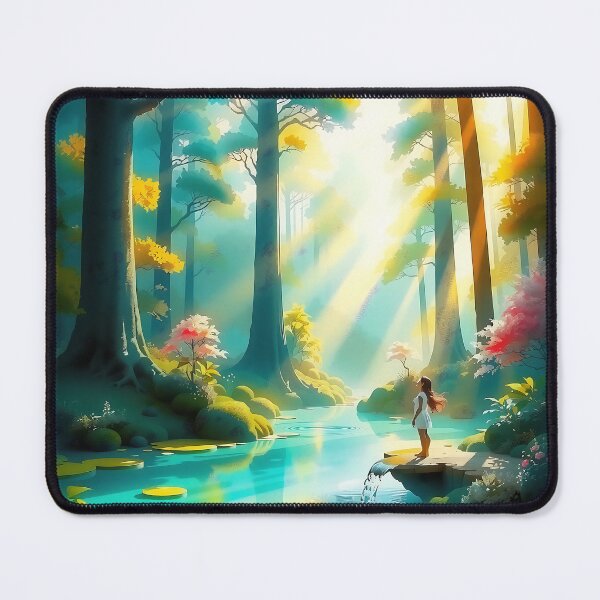 Item preview, Luminous Dusk in Enchanted Woods Icon designed and sold by PanoramaPrints.