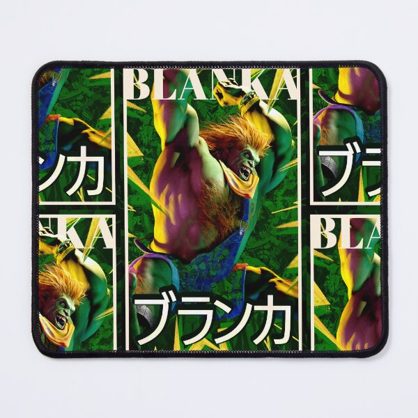 Item preview, Blanka Arcade Retro Street Fighter Gaming Art designed and sold by Back2Collage.
