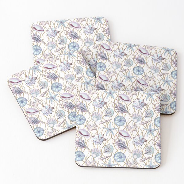 Item preview, SEA SHELLS DRAWING PATTERN designed and sold by PSYNOVA.