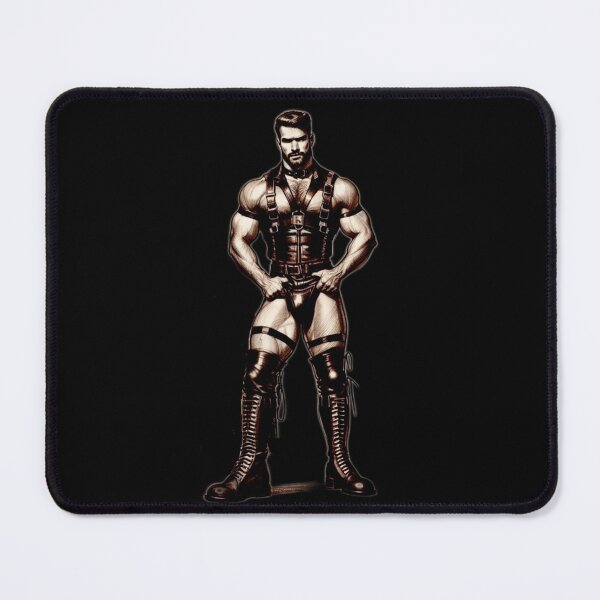 Artikelvorschau, Vintage Gay Leder Tough Love Leder Pride Grafikdesign entworfen und verkauft von ItsAKinkThing.