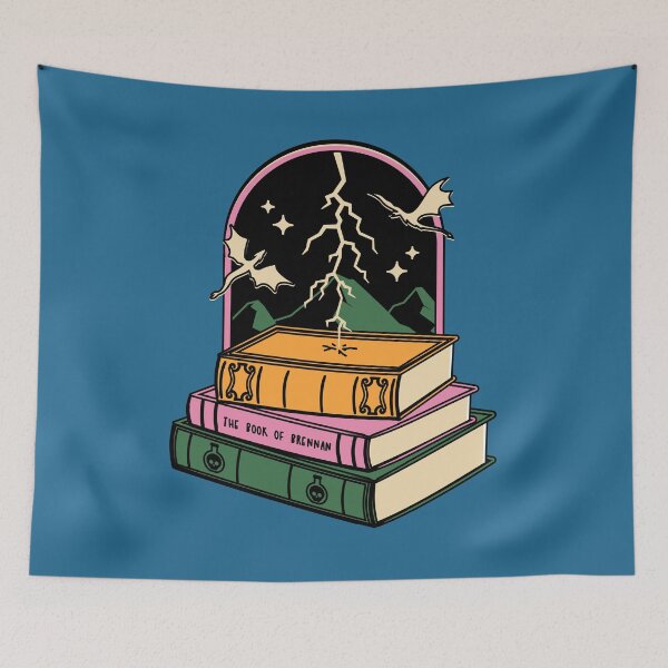 Item preview, Books and Dragons Illustrated Bookish Type  designed and sold by Magyarmelcsi Illustration.
