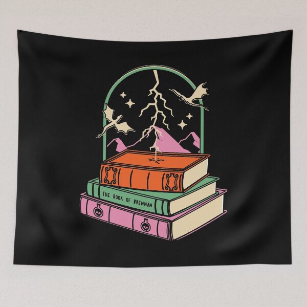Item preview, Books and Dragons Illustrated Bookish Type  designed and sold by Magyarmelcsi Illustration.