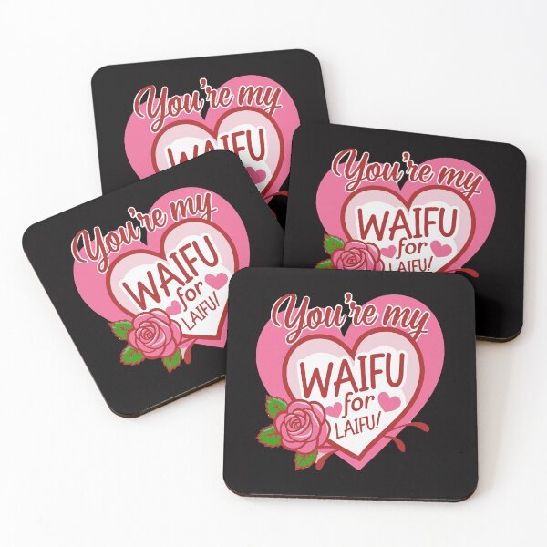 Item preview, Waifu for Laifu Valentine Heart Design designed and sold by CoolCrazyQuirky.