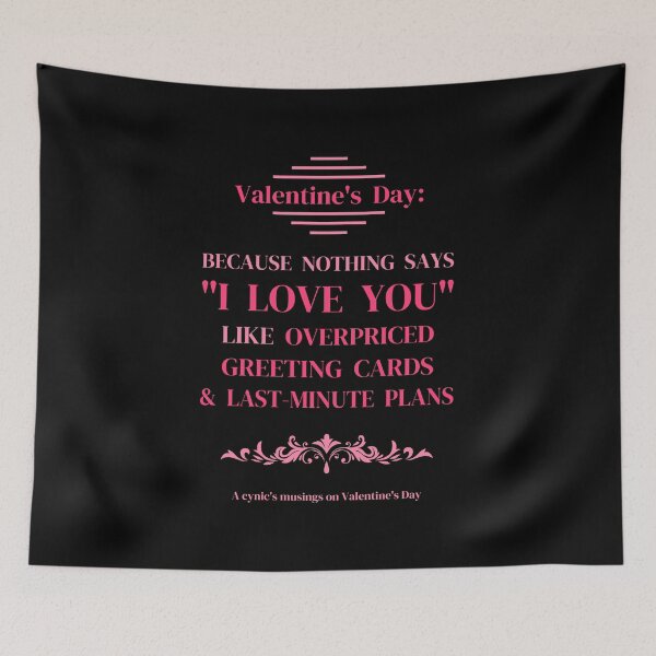 Item preview, Love You | Cynic Valentine's Day designed and sold by ObsidianDaz.