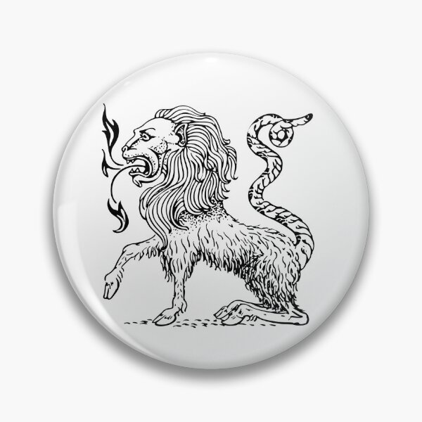 Item preview, Mythology Leo Art designed and sold by LineArtForYou.