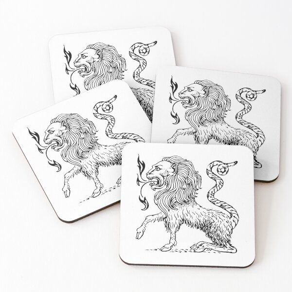 Item preview, Mythology Leo Art designed and sold by LineArtForYou.