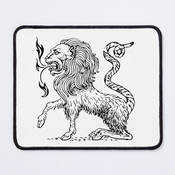 Item preview, Mythology Leo Art designed and sold by LineArtForYou.