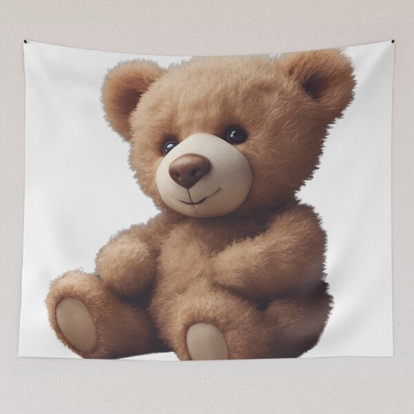 Item preview, Teddy Bear looking to side Gretel Hein Moss designed and sold by Gretel Moss.