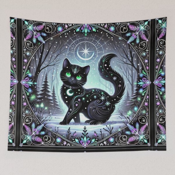 Item preview, Nyx as a Kitten – Young Guardian of the Winter Moon designed and sold by Meta2Physical.