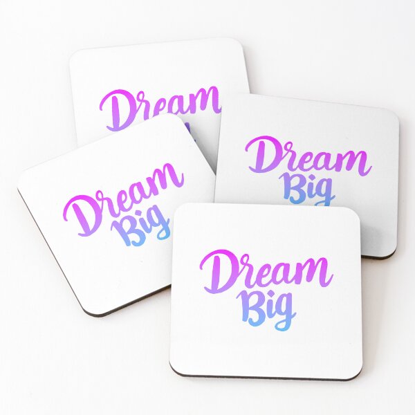 Item preview, Dream Big Motivational Quote designed and sold by ThreeftlyPicks.