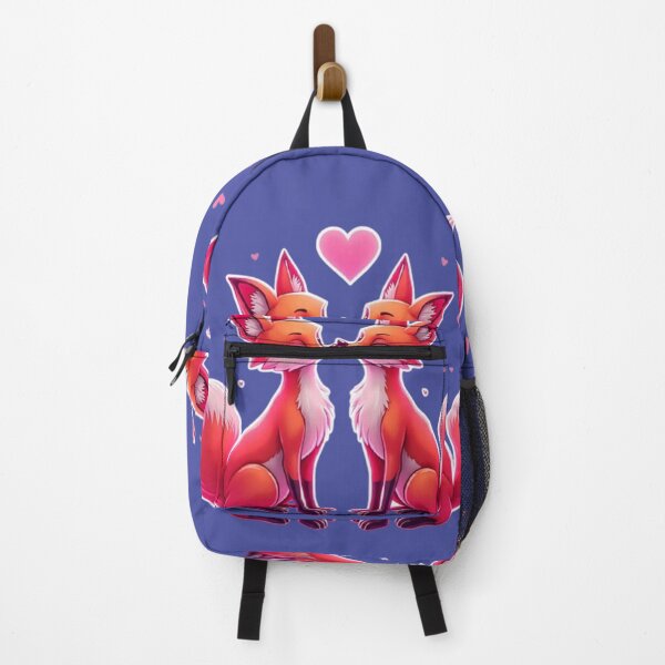 Item preview, Orange Neon Foxes in Love designed and sold by Faranyaz.