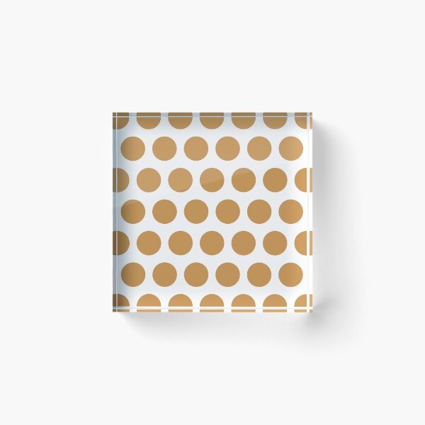 Item preview, Light Brown Polka Dots. designed and sold by IftinDesigns.