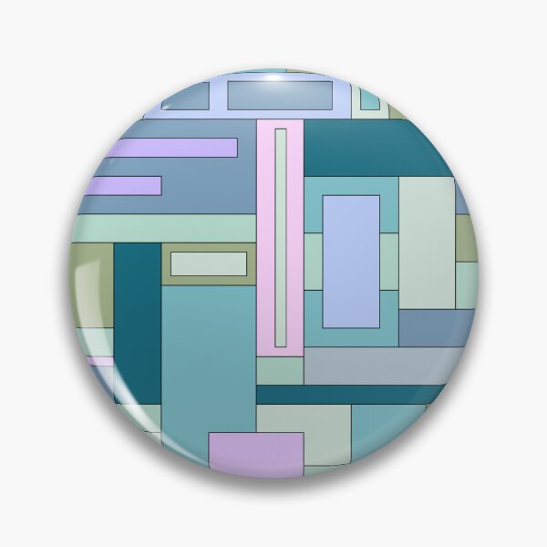 Item preview, Modern Rectangle Geometry Stack Pattern Design designed and sold by Studio of Shapes and Spectrum.