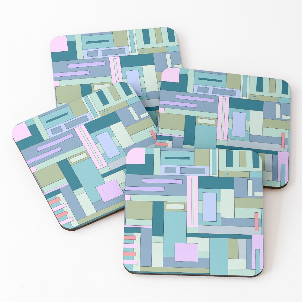 Item preview, Coasters (Set of 4) designed and sold by ArtbyPian.