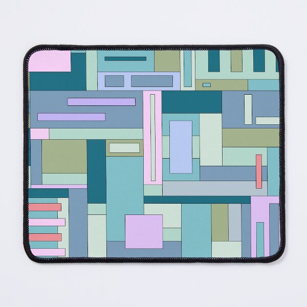Item preview, Modern Rectangle Geometry Stack Pattern Design designed and sold by Studio of Shapes and Spectrum.