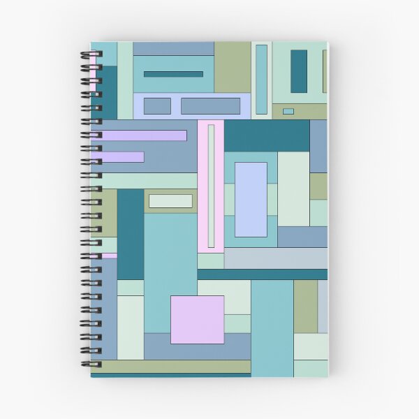 Item preview, Modern Rectangle Geometry Stack Pattern Design designed and sold by Studio of Shapes and Spectrum.