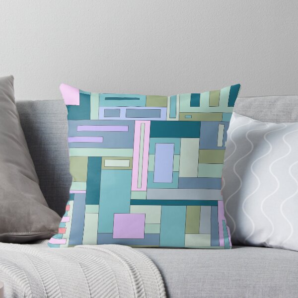 Item preview, Modern Rectangle Geometry Stack Pattern Design designed and sold by Studio of Shapes and Spectrum.