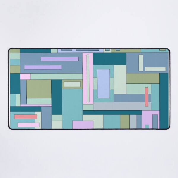Item preview, Modern Rectangle Geometry Stack Pattern Design designed and sold by Studio of Shapes and Spectrum.