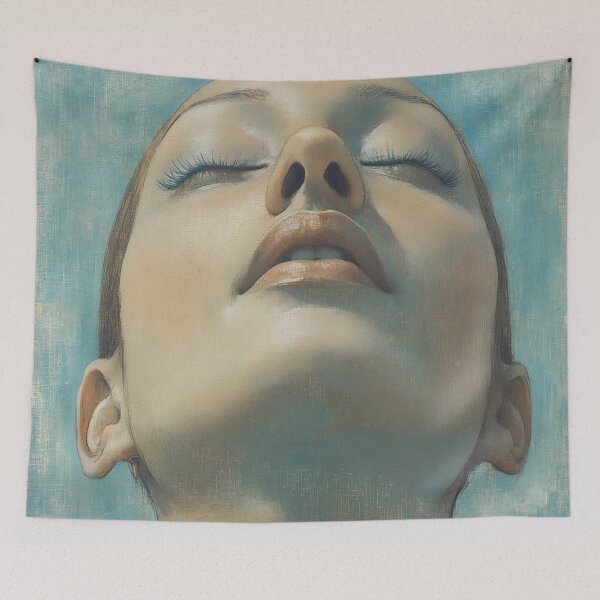 Item preview, Female portrait in muted tones. designed and sold by Shoot-The-Moon.
