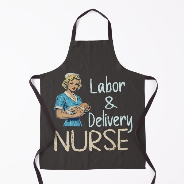 Item preview, vintage Labor and delivery nurse designed and sold by Colorfulman.