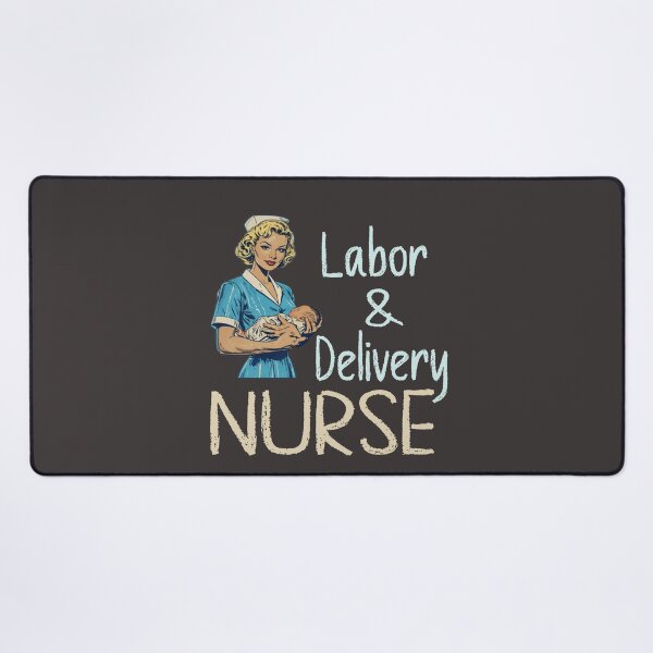 Item preview, vintage Labor and delivery nurse designed and sold by Colorfulman.