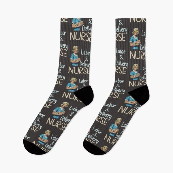 Item preview, vintage Labor and delivery nurse designed and sold by Colorfulman.