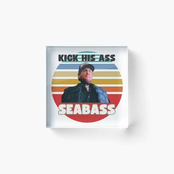 Item preview, Kick his ass Seabass - Dumb and Dumber - vintage style designed and sold by TheRubberOnion.