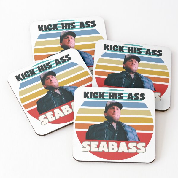 Item preview, Kick his ass Seabass - Dumb and Dumber - vintage style designed and sold by TheRubberOnion.