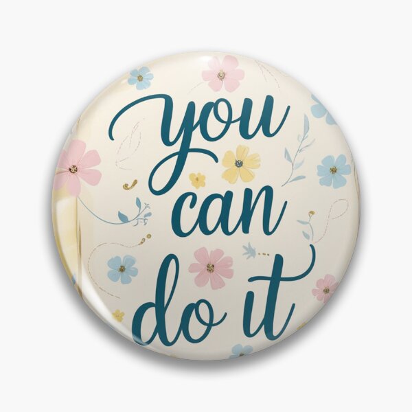 Item preview, You Can Do It! Motivational llustration designed and sold by Vintage Designs +.