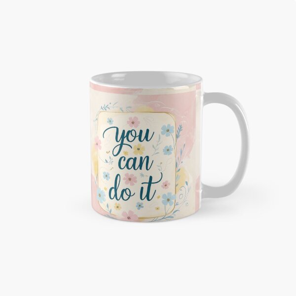 Item preview, You Can Do It! Motivational llustration designed and sold by Vintage Designs +.